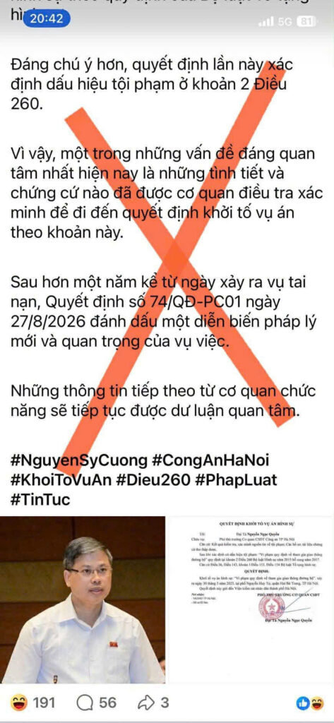 Thông tin giả mạo xuất hiện trong các hội, nhóm Facebook