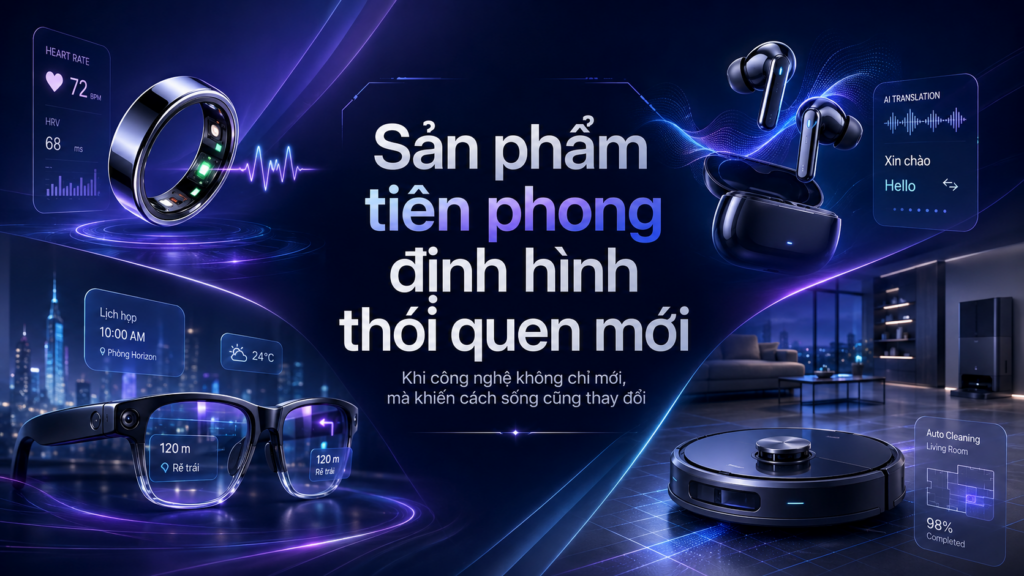 Tai nghe không dây minh họa trải nghiệm phiên dịch bằng AI