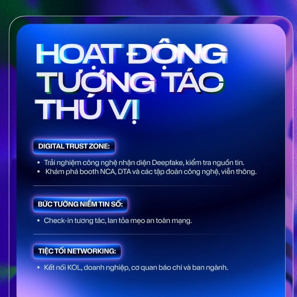 Khu vực trải nghiệm tương tác tại KOL Summit 2026