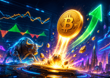 Minh họa tỷ trọng Bitcoin dominance vượt mốc 60%
