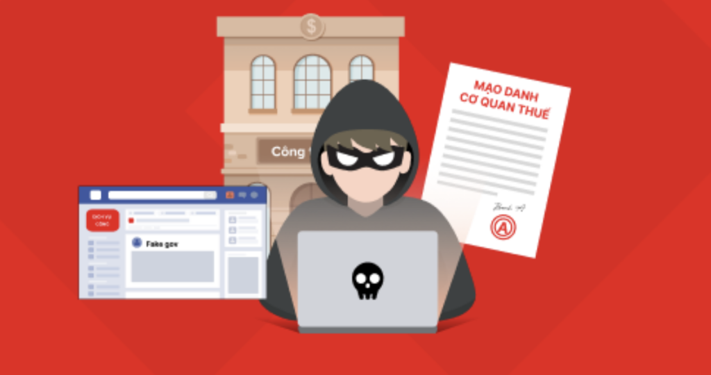 Minh họa điện thoại nhận tin nhắn yêu cầu cài ứng dụng và nộp phạt
