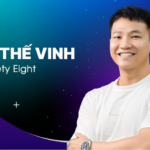 Nguyễn Thế Vinh trong buổi chia sẻ về hành trình khởi nghiệp blockchain