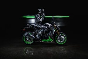Kawasaki Z1100 2027 trong phối màu mới tại thị trường châu Âu