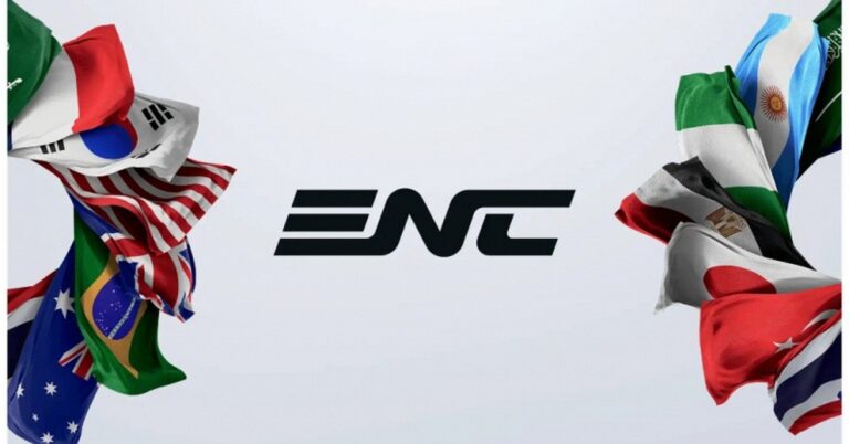 Logo Esports Nations Cup trong thông báo dời lịch giải đấu