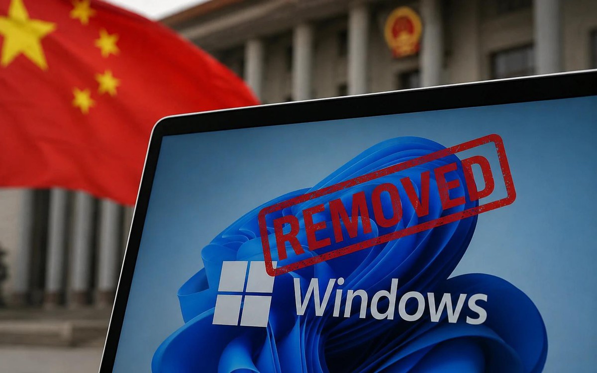 Màn hình máy tính hiển thị giao diện Windows trong môi trường văn phòng