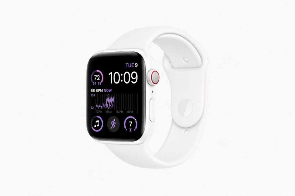 Apple Watch Edition Series 5 với phần vỏ ceramic màu trắng