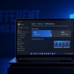 Màn hình Windows 11 hiển thị khu vực cài đặt hệ thống