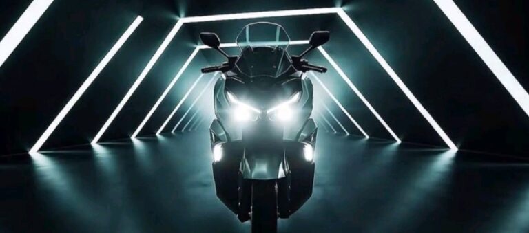 Mẫu xe tay ga thể thao TEYIN 450cc chuẩn bị xuất hiện tại triển lãm mô tô