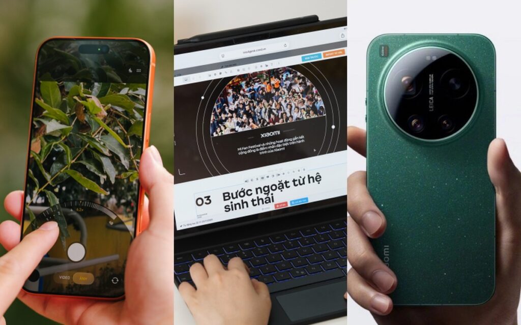 Không gian trưng bày các sản phẩm công nghệ tại sự kiện Smart Choice Awards
