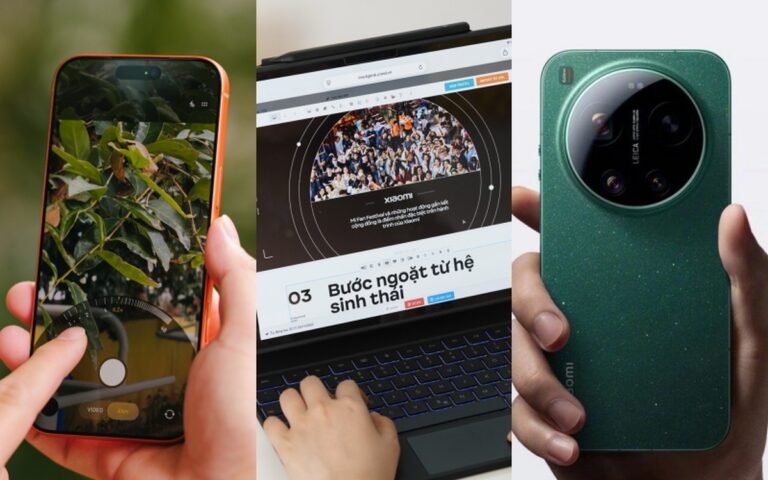 Không gian trưng bày các sản phẩm công nghệ tại sự kiện Smart Choice Awards
