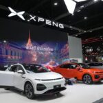 Mẫu xe điện Dongfeng Box được trưng bày tại Malaysia