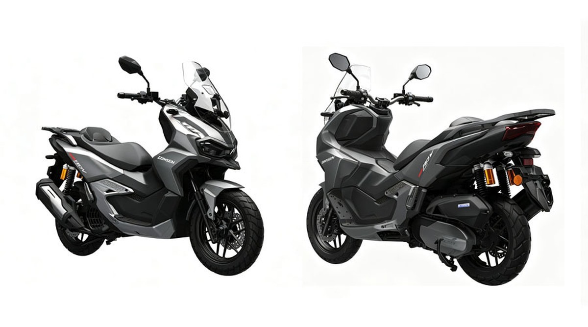 Zongshen Lieying 150ADV trong diện mạo xe tay ga ADV hầm hố