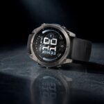 Đồng hồ Garmin fēnix 9 Series hiển thị thông tin tập luyện trên màn hình