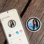 OPPO Reno16 Pro 5G đặt cạnh phụ kiện OPPO Bubble