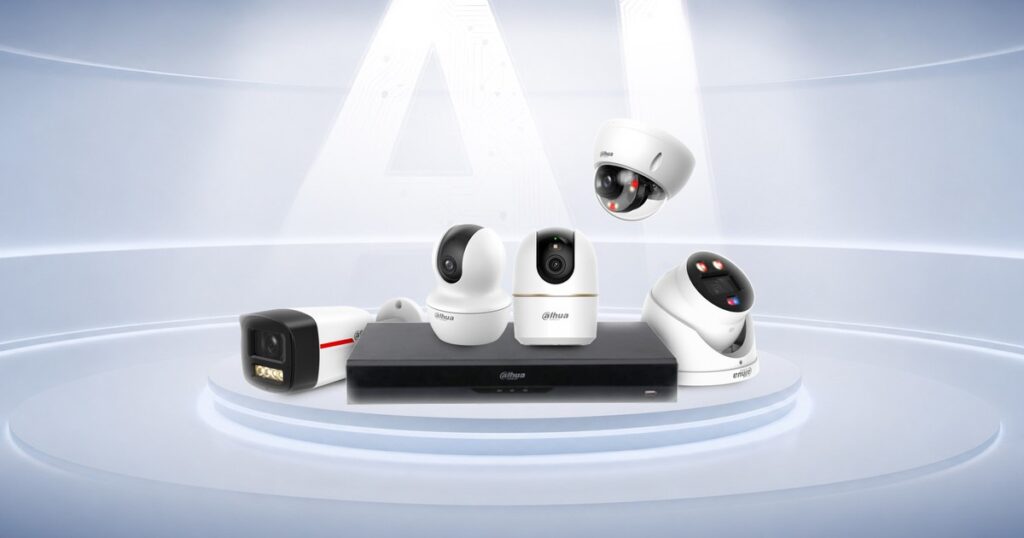 Khu vực trưng bày giải pháp camera Dahua tại sự kiện Better Lab