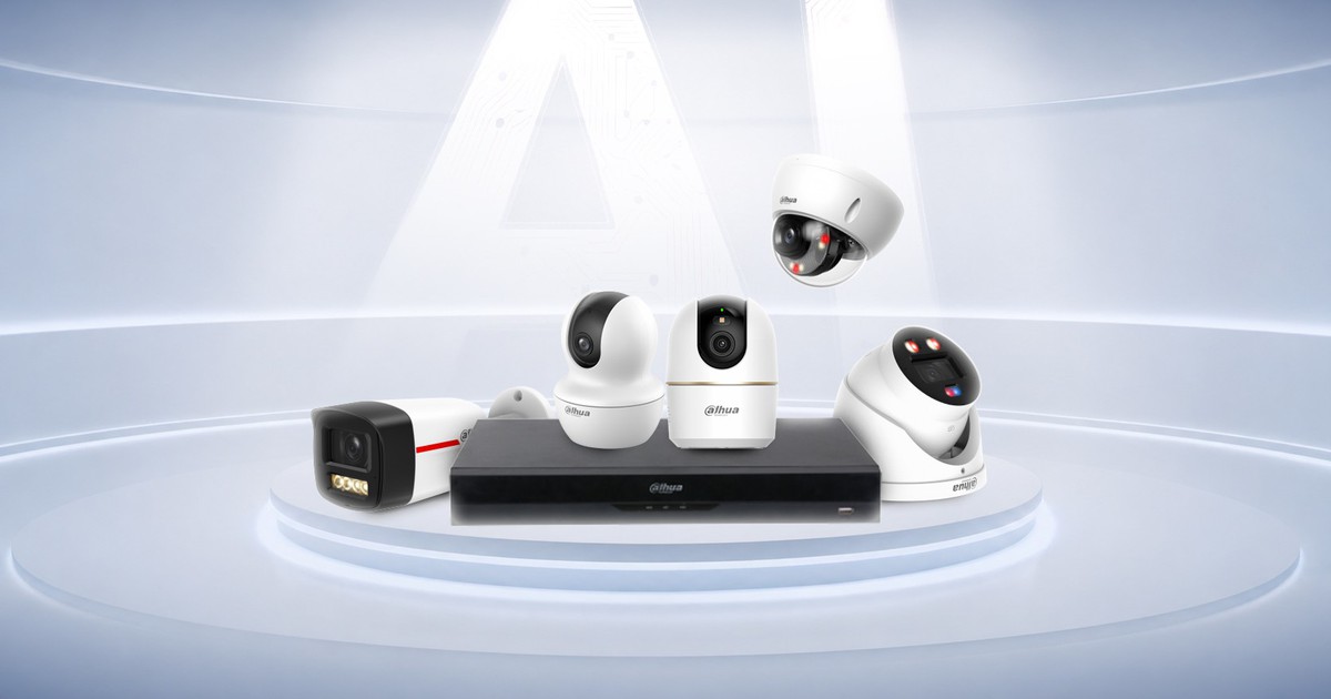 Khu vực trưng bày giải pháp camera Dahua tại sự kiện Better Lab