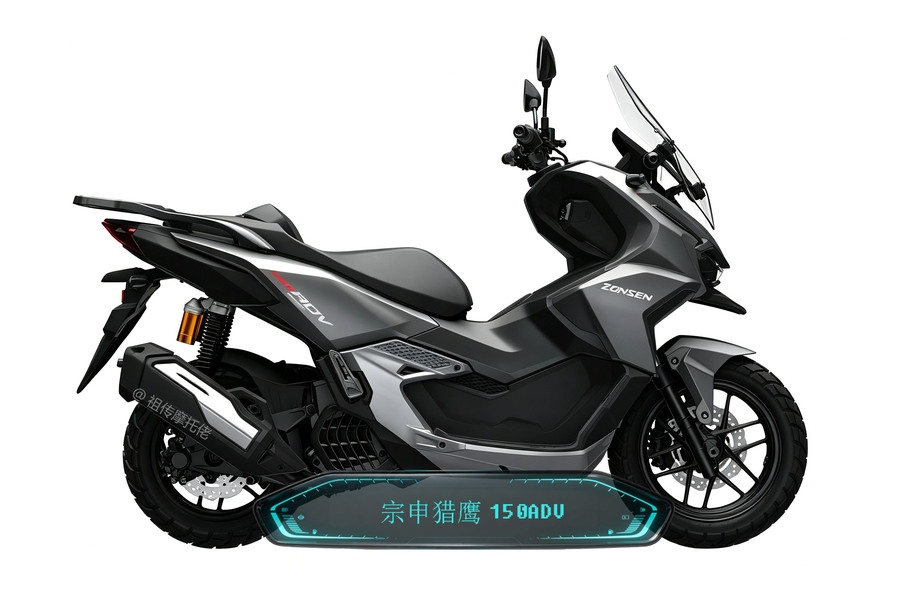 Động cơ 149cc 4 van làm mát bằng dung dịch trên Lieying 150ADV