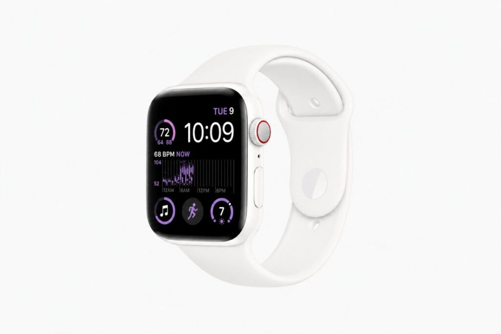 Hình minh họa Apple Watch Series 12 được đồn đoán dùng vỏ gốm