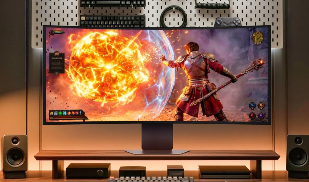 Các mẫu màn hình LG UltraGear thế hệ mới được trưng bày tại sự kiện