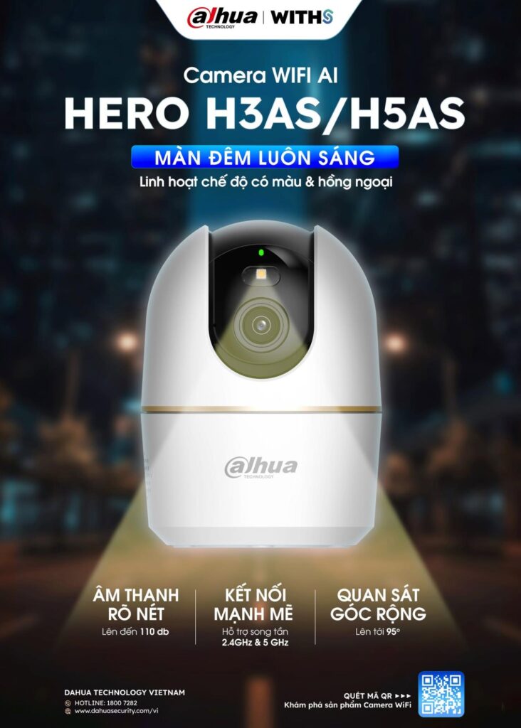 Camera WiFi Dahua dành cho gia đình và cửa hàng