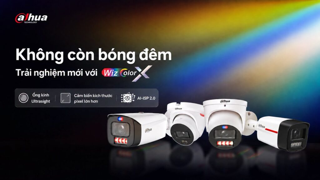 Hình ảnh quan sát ban đêm do công nghệ WizColor hỗ trợ
