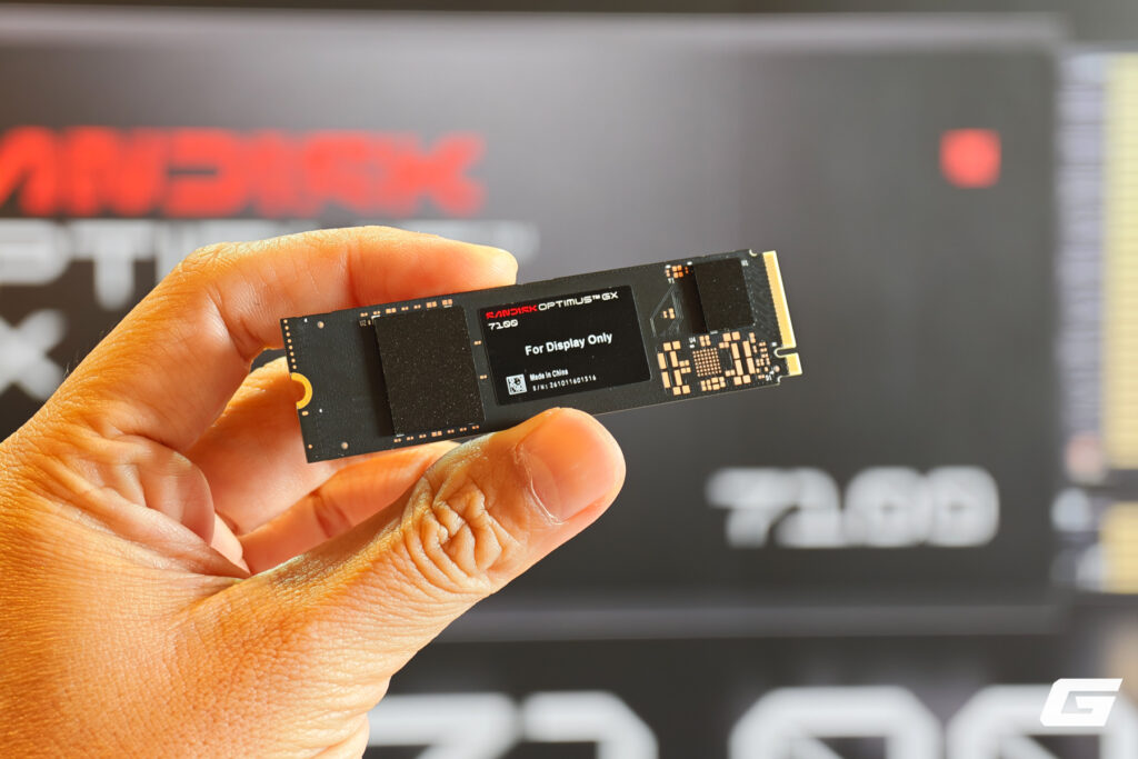 Mẫu SanDisk Optimus GX PRO 8100 NVMe SSD dung lượng cao