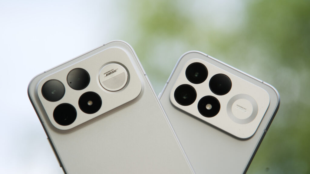 Cụm camera sau của Redmi K100 Pro Max với ống kính tiềm vọng