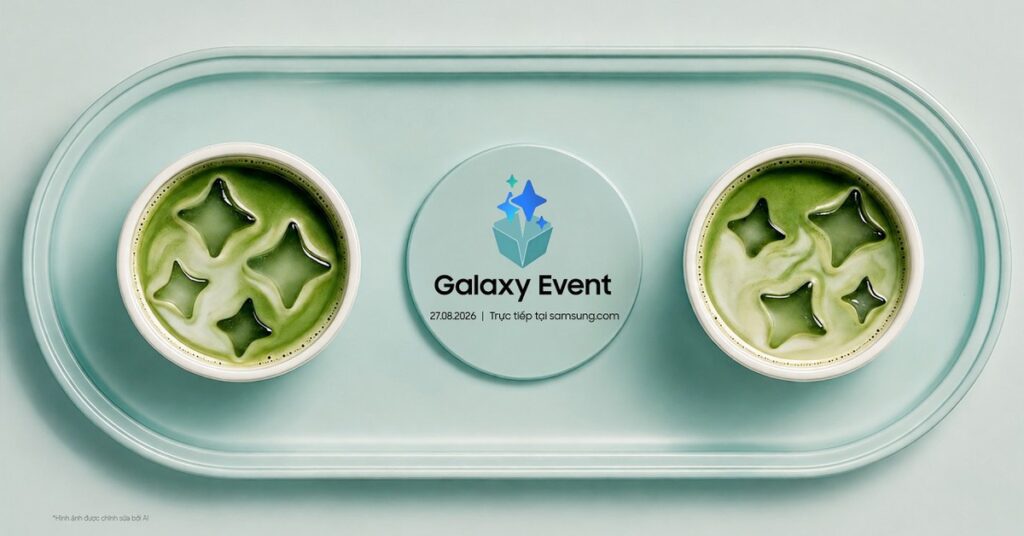 Thư mời sự kiện Galaxy Event tháng 8.2026 của Samsung