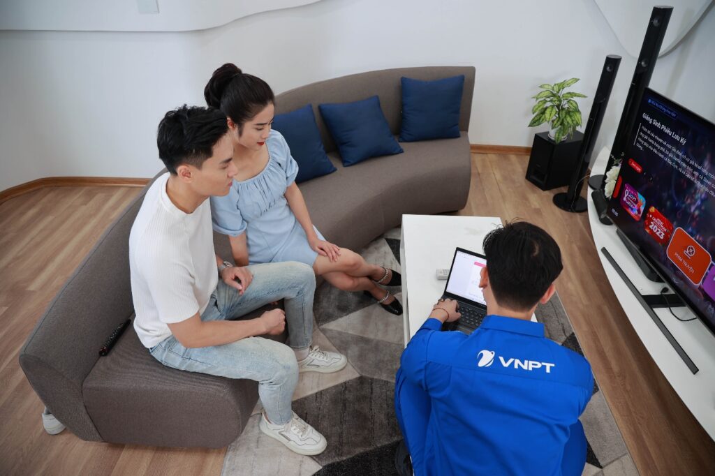 Các thiết bị trong gia đình kết nối Internet qua hệ thống mạng không dây