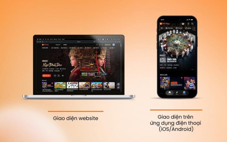 Giao diện mới của FPT Play trên website và ứng dụng điện thoại