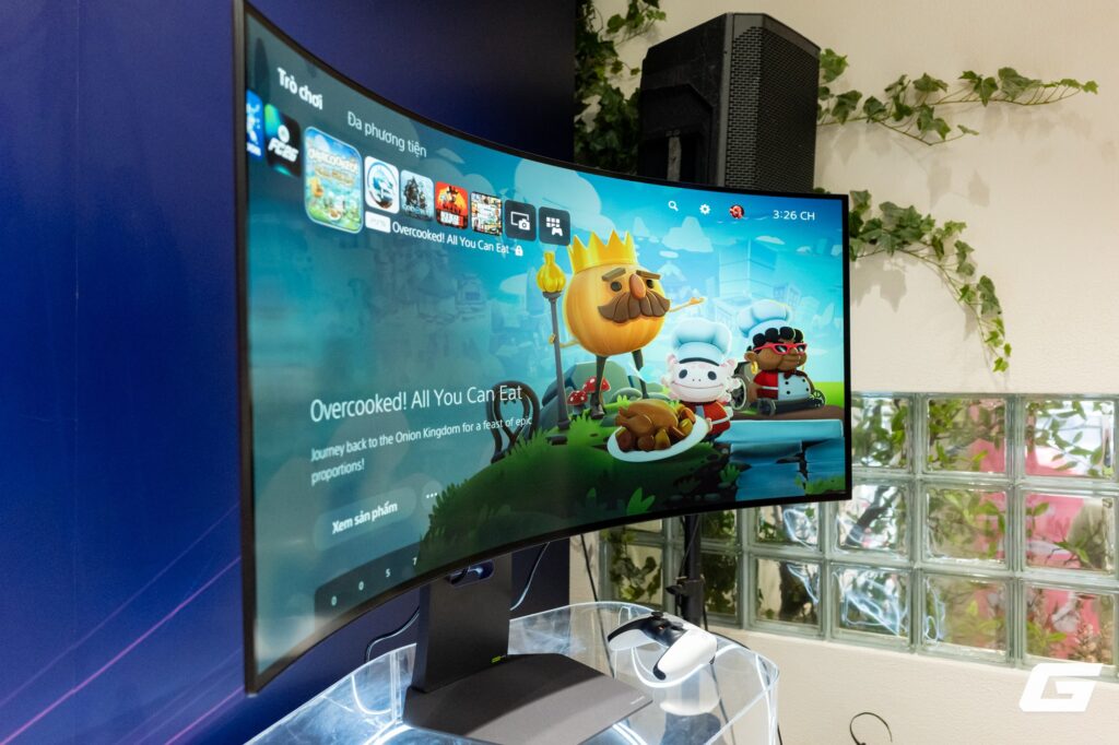 Chân đế nhỏ gọn của màn hình gaming LG UltraGear 25G590B