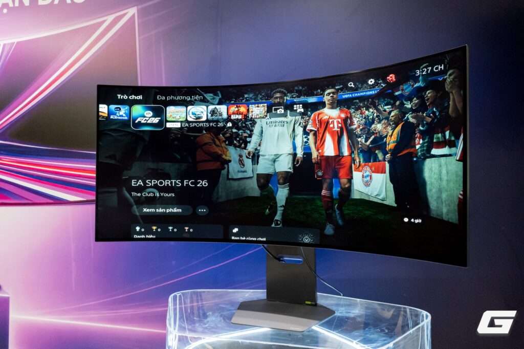 Các mẫu màn hình LG UltraGear thế hệ mới được trưng bày tại sự kiện