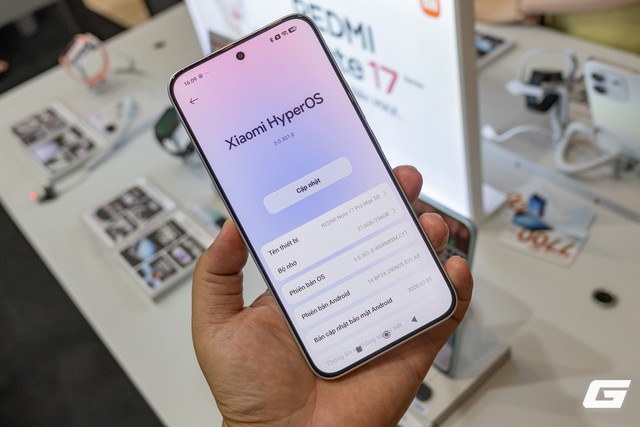 Cụm camera sau của REDMI Note 17 Pro Max 5G