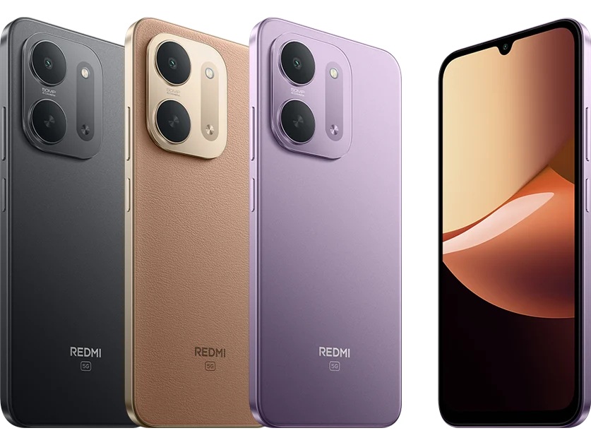 Màn hình Redmi 17C 5G hiển thị giao diện với tần số quét cao