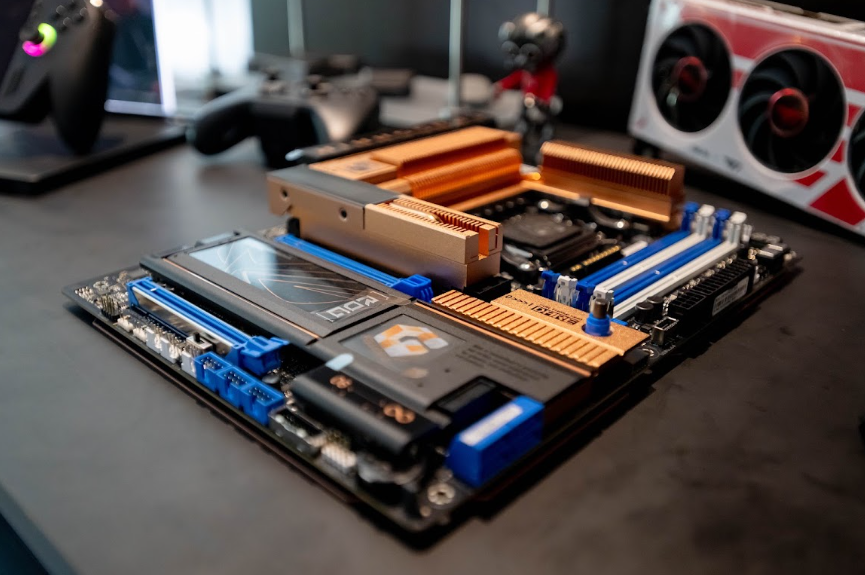 Không gian trưng bày sản phẩm ASUS Republic of Gamers