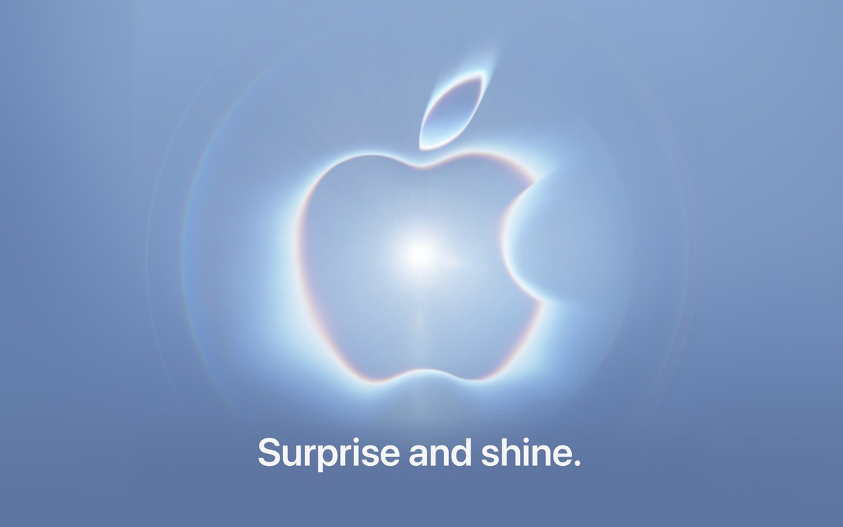 Thư mời sự kiện Surprise and Shine của Apple diễn ra ngày 9/9