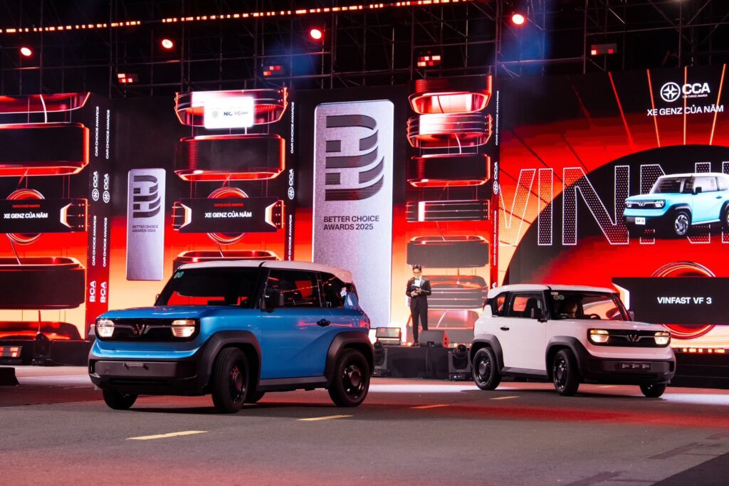 Bốn nhóm giải thưởng chính của Car Choice Awards 2026