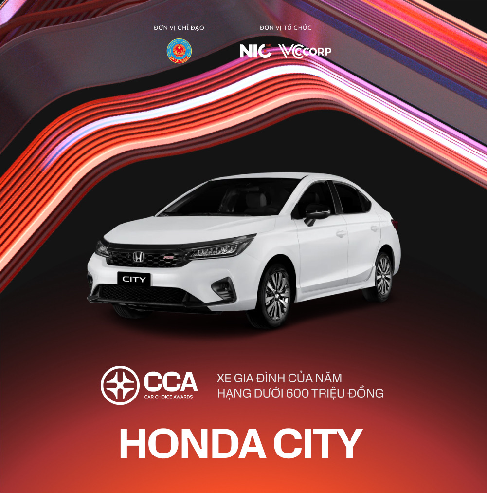 Honda City xuất hiện trong danh sách bình chọn xe gia đình