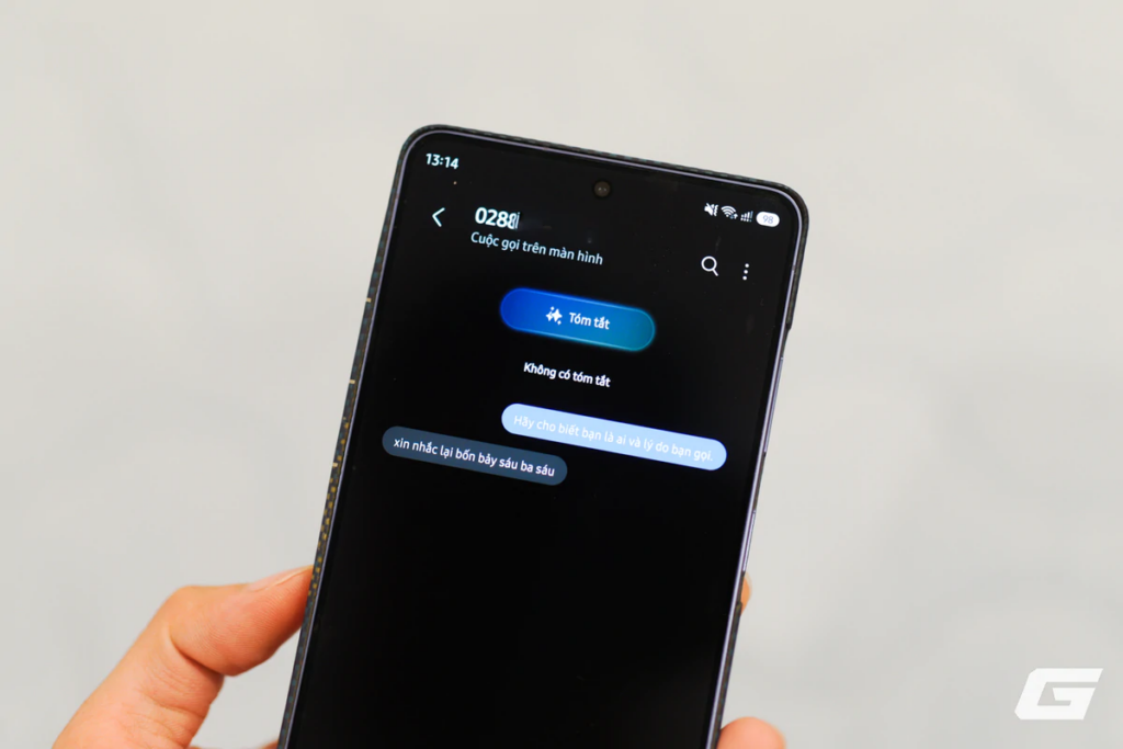 Galaxy S26 Ultra sàng lọc cuộc gọi từ số điện thoại lạ