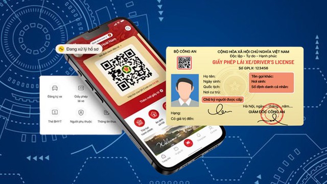 Người dân thực hiện thủ tục hành chính với tài khoản định danh điện tử