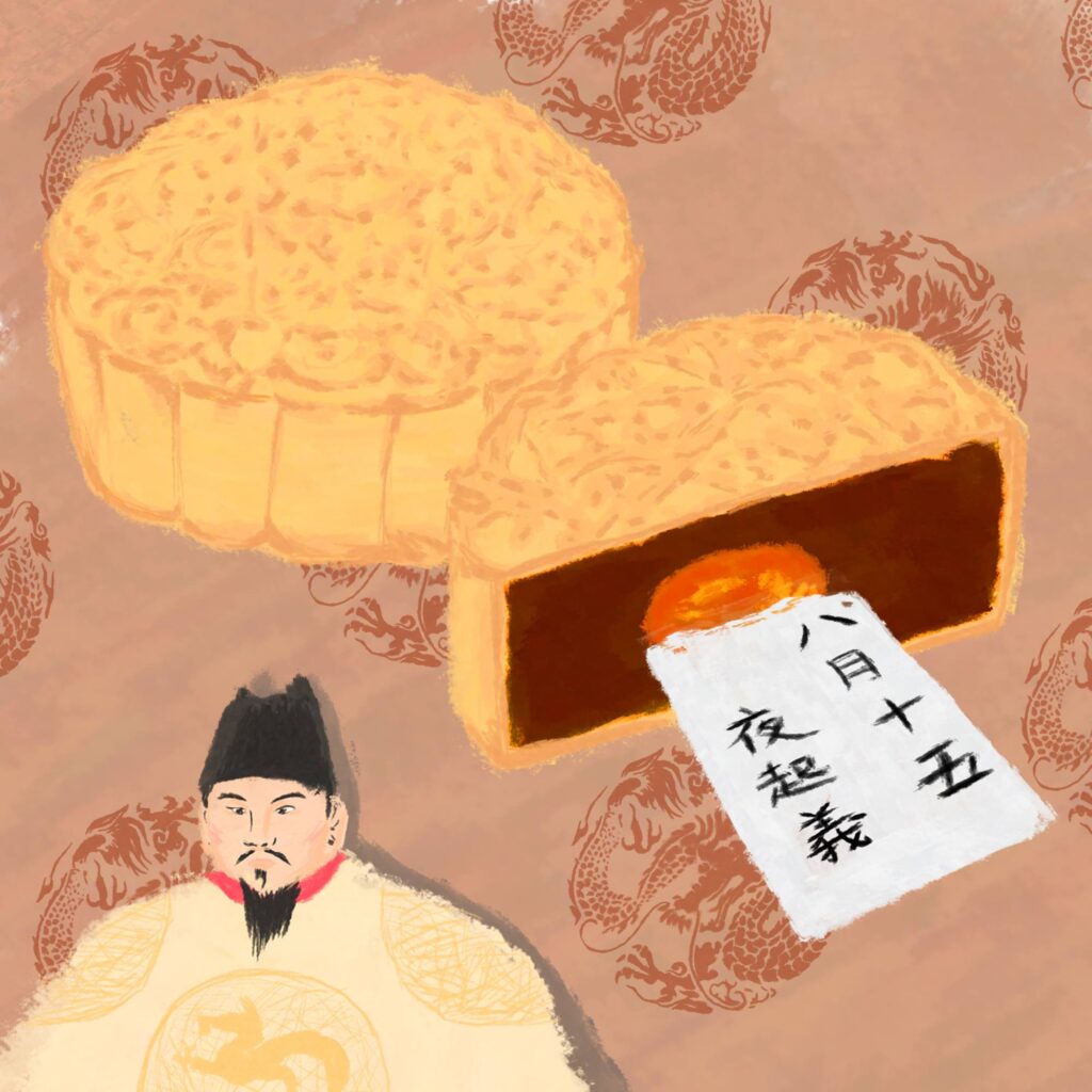 Bánh Trung thu vị tiramisu phô mai với lớp nhân hiện đại
