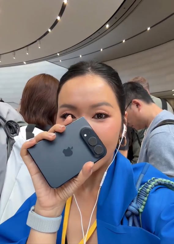 Các mẫu iPhone 18 Pro được trưng bày tại sự kiện Apple