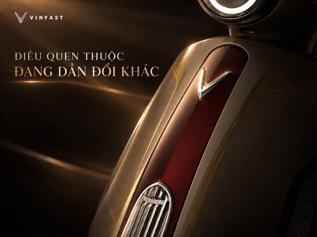 Thiết kế phần đầu xe VinFast Grand Premia với dải đèn định vị hình tròn