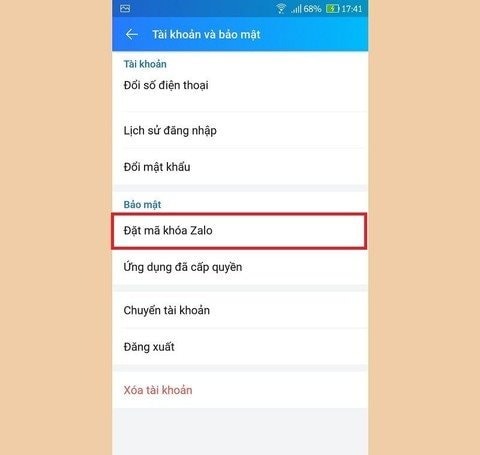 Mục Quyền riêng tư hiển thị các tùy chọn liên quan đến kết bạn