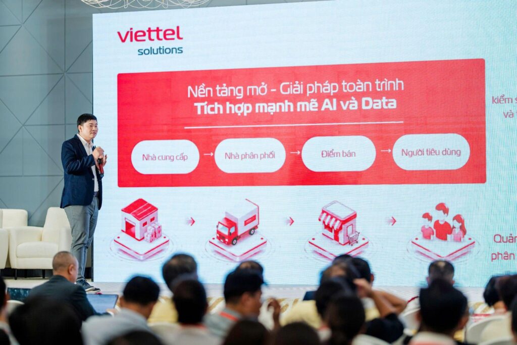 Hình ảnh minh họa AI phân tích trưng bày hàng hóa tại điểm bán