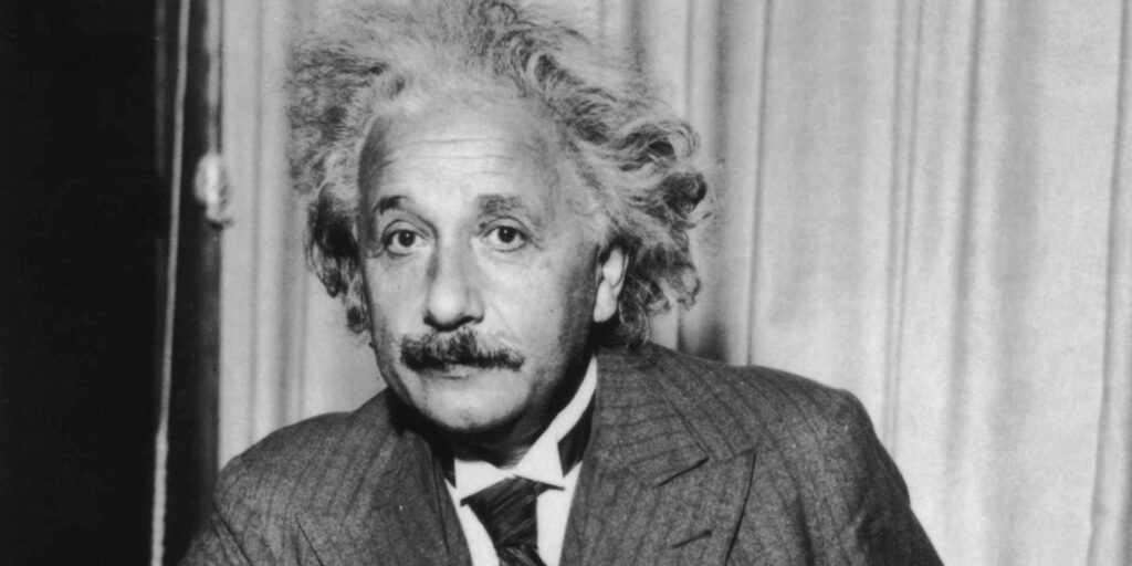 Albert Einstein trong những năm làm việc tại Princeton