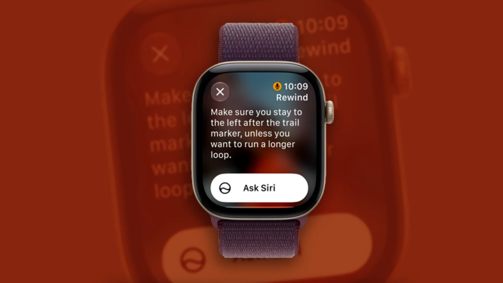 Minh họa Siri Recap tóm tắt nội dung cuộc trò chuyện bằng AI