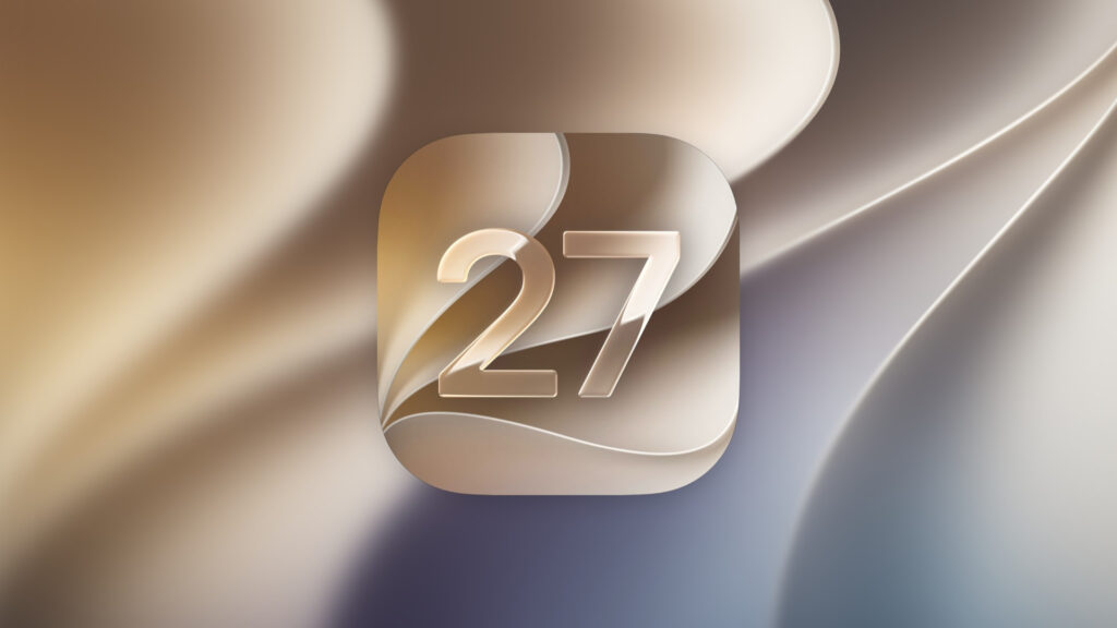 Màn hình iPhone sau khi hoàn tất cập nhật iOS 27