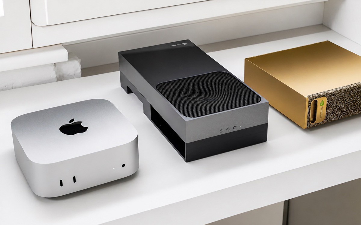 Máy Mac mini và Mac Studio được nhắc đến trong bối cảnh phát triển AI