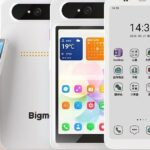 Điện thoại Bigme HiBreak Dual 3 với màn hình E Ink màu ở mặt trước
